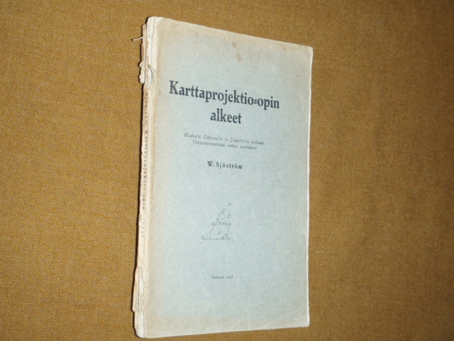 sjöström w.KARTTAPROJEKTIO-OPIN ALKEET